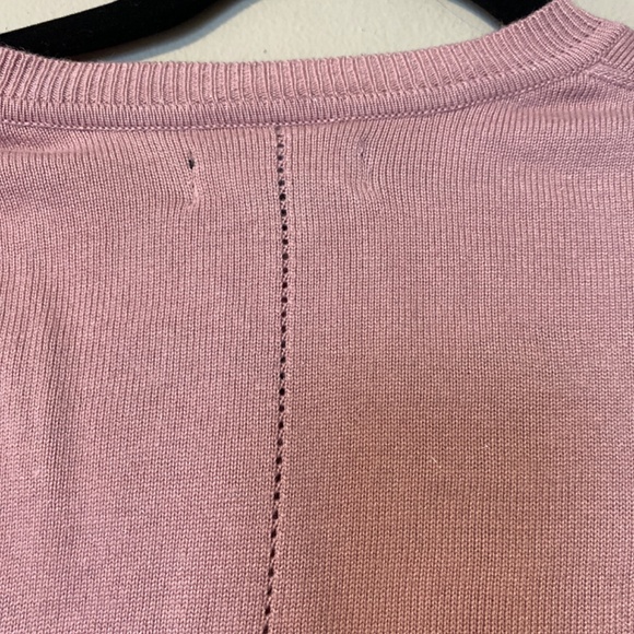 Nicole Miller women cardigan old pink size m - Picture 6 of 6